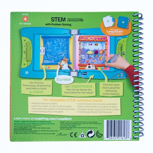 LeapFrog Leapstart Book - STEM (Science, Technology, Engineering, Math) with Problem Solving